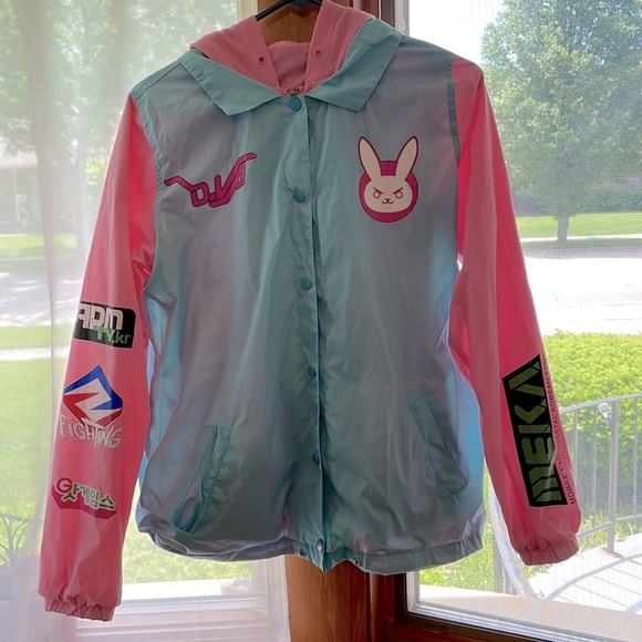 Hot Topic | Jackets u0026 Coats | Overwatch Dva Wind Breaker | Poshmark